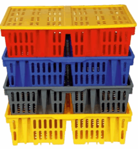 CHICK TRANSPORT BOX.NO.OF CHICKS BOX-100(DIMENSION LXBXH 670X500X145MM)