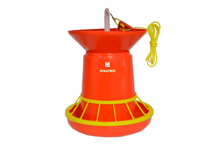 GROWER FEEDER WITH GRILL & HOPPER 8KG